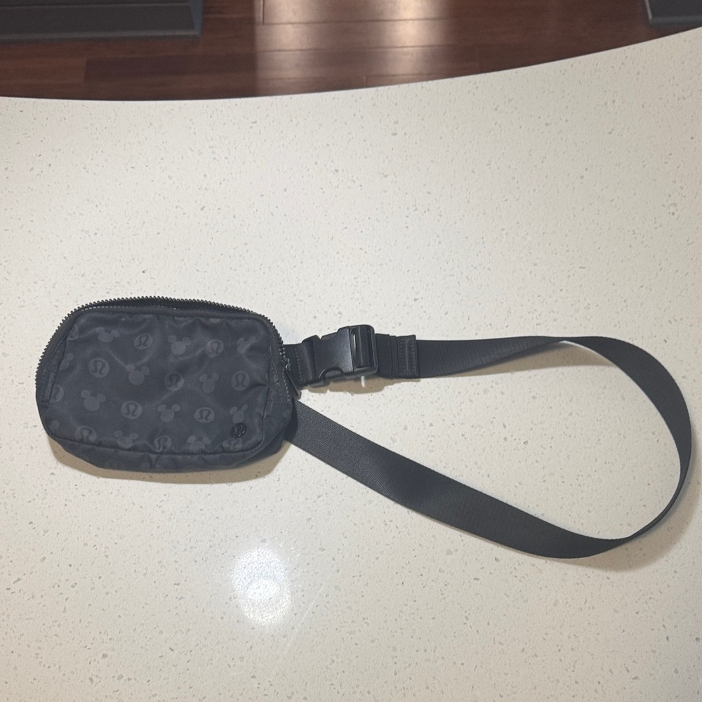 Lululemon Disney Black Belt Bag